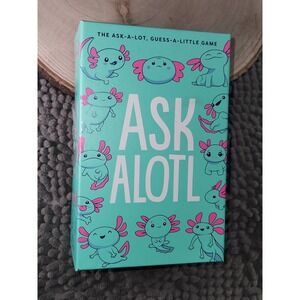 Ask Alotl Card Game Pressman Card Games Brand New-Open Box
